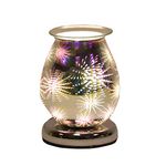 Aroma Accessories Oval 3D Touch Electric Burner Firework