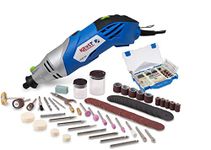 KROST Hog-Series 170W Variable Speed Rotary Tool Kit - Engraver, Polisher, and Sander- Perfect for Cutting, Detail Sanding, Engraving, Wood Carving, and Polishing