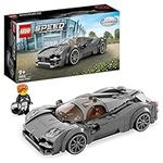 LEGO Speed Champions Pagani Utopia Race Car Toy Model Building Kit, Italian Hypercar, Collectible Racing Vehicle, 2023 Set 76915