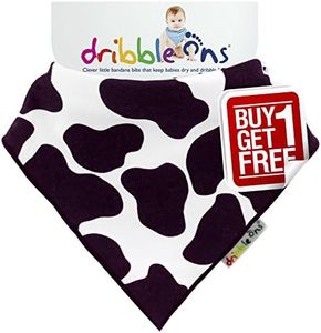 DRIBBLE ONS Designer Dribble on (Cow Print)