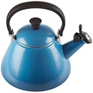 Le Creuset Kone Kettle, Marseille Blue, 1.6 Liter Capacity