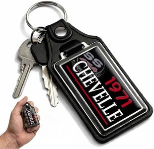 Brotherhood Car Key Chain for Chevelle - Classic Models Keychain for Men and Women Gift Key Ring - SS 454 Heritage - 1971