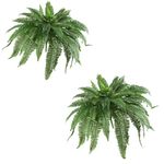 Nearly Natural 48in. Boston Fern Artificial Plant (Set of 2)