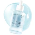 numbuzin No.6 Deep Sleep Mask Serum | Instant, Long Lasting Hydration, Hyaluronic Acid, Niacinamide, Refreshing Iceland Glacier Water | Korean Skin Care for Face, 1.69 fl oz