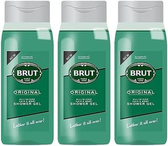 3 x Brut Original All In One Showergel Hair & Body Duschgel je 500 ml for men