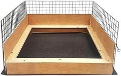 P Dot Wolf Dog Play Pen - Heavy Duty, Whelping Box/Pen for Puppies, Dog Fence, Puppy Play Pen, Cat, & Small Animal - Pet Exercise Playpen, Dog Playpen, Dog Pen Indoor/Outdoor For Breeding Puppies