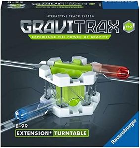 Ravensburger GraviTrax PRO Turntable Accessory - Innovative Marble Run & STEM Toy | Encourages Creativity and Science Play | Compatible with All GraviTrax Systems | Ideal for Age 8 & Up