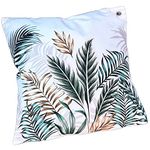 Darthome Tropical Jungle Outdoor Cushion Waterproof Multicoloured Leaves Garden Pillow (Square)