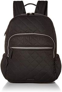 Vera Bradley Performance Twill Campus Backpack, Black, One Size