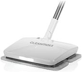 CLEANmaxx Floor Mop with Vibration Function, Battery Vibration Mop, Effortless Wipe with LED Lighting and Spray Function, Includes 2 Microfibre Cloths [Battery Life up to 50 Minutes]