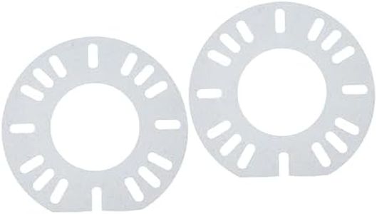 ZFZMZ Replacement 4" Adjustable Mounting Flange Gasket 3 and 4 Bolt Compatible with Beckett Wayne Carlin Riello Oil Burner (2 Pack)