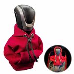 Shift Knob Hoodie for Car,Gear Stick Cover Car Gear Shift Knob Cover,Gear Stick Hoodie Sweater Design Stick Shift Cover,Gearstick Hoodie Car Gear Handle Cover Car Decoration Hoodie Gear Stick Cover