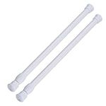 AIZESI Spring Tension Curtain Rods 