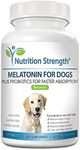 Nutrition Strength Melatonin for Dogs, 120 Chewable Tablets