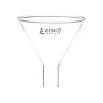 Powder Funnel, 100mm - 60º Angle - Plain Stem, 26mm - Borosilicate Glass - Eisco Labs