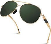 GQUEEN Pilot Polarised Sunglasses Mens Womens UV400 Protection,GQ81M