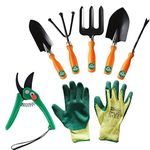 TrustBasket 7 Pcs Durable Premier Multi-Purpose Plant Care/Garden Tool kit for Home Garden