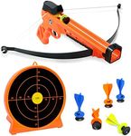 ArmoGear Kids Archery Set: Blaster Bow, Shooting Target, and Replacement Arrows with Suction Cups - Perfect Indoor and Outdoor Crossbow Toy for Boys and Girls