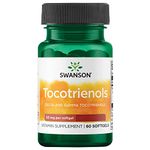 Swanson, Tocotrienols, Vitamin E, 60 Softgels, Highly Dosed, Gluten Free, Non-GMO