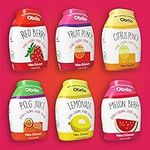 Liquid Water Enhancer Sugar Free, 6 Flavor Variety Pack, Natural Water Flavoring Drops, Healthy Infuser, Drink Mix, Zero Calorie Stevia Soda & Coke Replacement (Pack of 6)