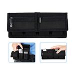 (6 Pockets) Camera Battery and SD Card Pouch Holder for AA Battery LP-E6 LP-E10 LP-E12 LP-E17 EN-EL14 EN-EL15 NP-FW50 NP-FZ100,Suitable for Canon 5DM4 6DM2 80D Sony A7R IV A7R III Nikon Z50 D850 D810