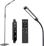 Lastar LED Floor Lamp, Reading Standing Lamps with Remote and Touch Control for Living Room, Bedroom, Office with 4 Color Temperature & 4 Brightness Levels, 60 min Timer & Memory Function