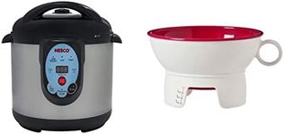NESCO NPC-9 Smart Electric Pressure Cooker and Canner (9.5 Quart) + Starfrit Canning Funnel