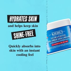 Kiehl's Ultra Facial Oil-Free Gel Cream, Oily to Normal Skin, 125ml