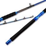 Fiblink Saltwater Graphite Jig Jigging Casting Fishing Rod Deep Sea Jig Pole (6-Feet, Medium Heavy, 50-80lbs)