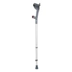 Vissco Champ Max Elbow Crutch, Adjustable Height with Movable Elbow Support, Lightweight Aluminium Walking Aid for Children, Boys & Girls, Durable and Comfortable (1 Pair, Grey)