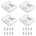 kotau Coolers Replacement Hinges,Hinges Set for Colemans - Hinges kit 5226, 5227B, 5278 and MoreCoolers with 16 Screws KOT-au, White