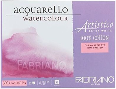 Fabriano Acquarello Watercolour Paper, 23x30,5, White