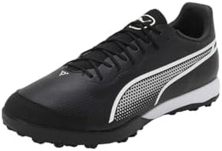 Puma TT 107255 King Pro Soccer Cleats, Spring and Summer 24 Colors: Puma, Black/Puma, White (01), 26.5 cm