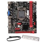 B75M LGA 1155 DDR3 PC Motherboard, 2 DDR3 Memory Slots 100M Interface Support I3 I5 I7 Processor Stable Power Gaming Motherboard