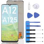 MP+ A12 Screen Replacement for Samsung Galaxy A12 SM-A125F,LCD Display Touch Screen Digitizer Assembly Repair Parts with Tools Kit