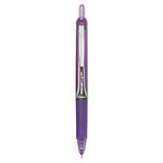 Pilot Precise V5 Rt Refillable & Retractable Liquid Ink Rolling Ball Pens,, Ink Purple