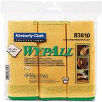 Kimberly-Clark wypall microfiber cloth - 6/pack - yellow