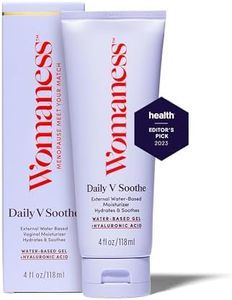 Womaness Daily V Soothe External Gel Moisturizer - Hyaluronic Acid Moisturizer for Everyday Dryness - Silicone Free, Non-Irritating Down There Water Gel Moisturizer - Estrogen & Hormone Free (4oz)