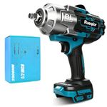 Cordless Impact Wrench 1/2" Compatible with Makita 18V Battery, Impact Wrench 1450FT-LBS(2000N.m) High Torque Brushless Electric Impact, with 4 Modes Power Impact Driver for Car, Truck(No Battery)