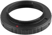 T Mount Lens Adapter Ring M48 x 0.75 Lens Adapter Ring Telescope Eyepiece Lens for Nikon AI Canon EOS Camera (for Nikon AI)