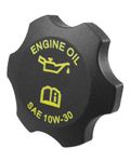Oil Filler Cap Engine Oil Filler Cap Fit for Jeep Wrangler Grand Cherokee Liberty, Fit for Chrysler/Dodge/Plymouth, Replace 53010654AA 04648831AA