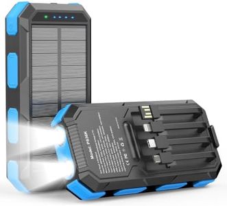 Solar Charger Power Bank 20000mAh, PD 22.5W Fast Charging Portable Charger