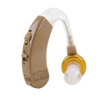 FCS Personal Sound Enhancer Behind The Ear Hearing Amplifier for Men & Women Moderate Hearing Loss (F-139) Hearing Aid (3 Month Seller Warranty)