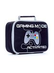 ThePyjamaFactory Gaming Mode Activated Gaming School Lunchbag Black