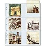 Print File Archival Storage Page for 12 Prints 3.5 x 3.5", 25-Pack