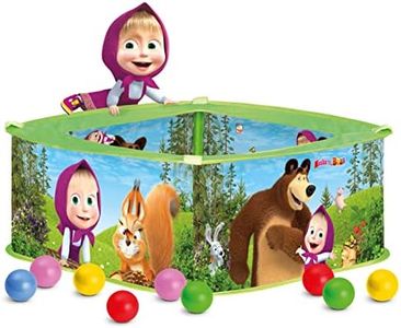 Mascha und der Bär- Piscina di Palline, Multicolore, 16108