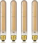 NOVELUX T10 Led Bulbs 2200K Daylight Dimmable, e26 Led Bulbs 60 watt Equivalent, T9 Tubular Long Light Bulb e26 Medium Base UL Listed Wet-Rated Tube Light Bulb for Wall sconces Vanity Light fixtures