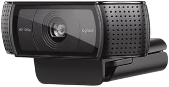 Logitech C920e HD Pro 1080P Webcam Auto Focus for Skype, Hangouts, Facetime and Teams