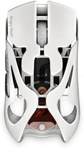 AngryMiao AM Infinity Mouse .97 Wireless White Gaming Mouse 47g Ultra-Light