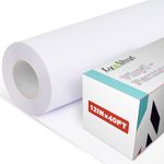 White Vinyl for Cricut - 12" x40FT Matte White Permanent Vinyl, Self Adhesive Vinyl Roll for for Cricut, Silhouette Cameo - Vinyl for Home Decoration, DIY Mug & Ceramic